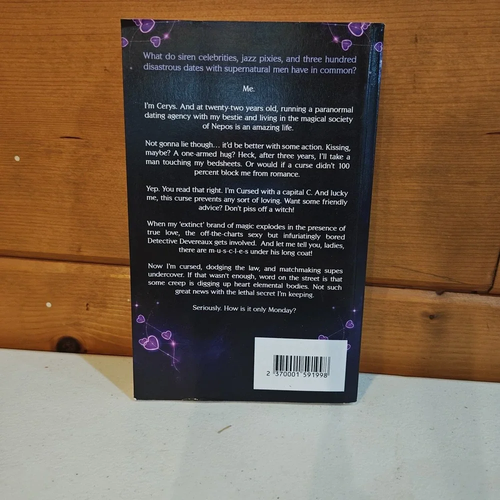 Love & Curse Making Magical Dating Agency Kelly St Clare Autographed Signed 2022